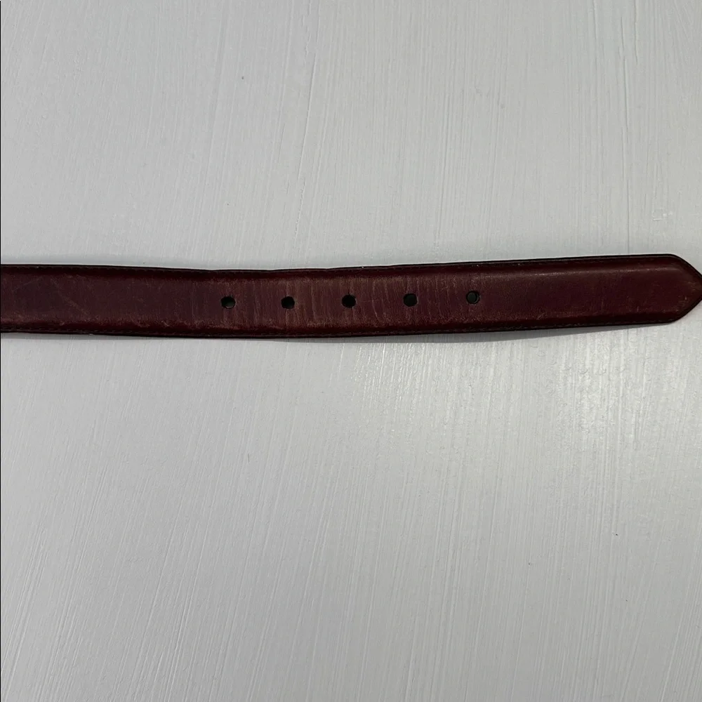 Polo Ralph Lauren Brown Genuine Leather Belt
